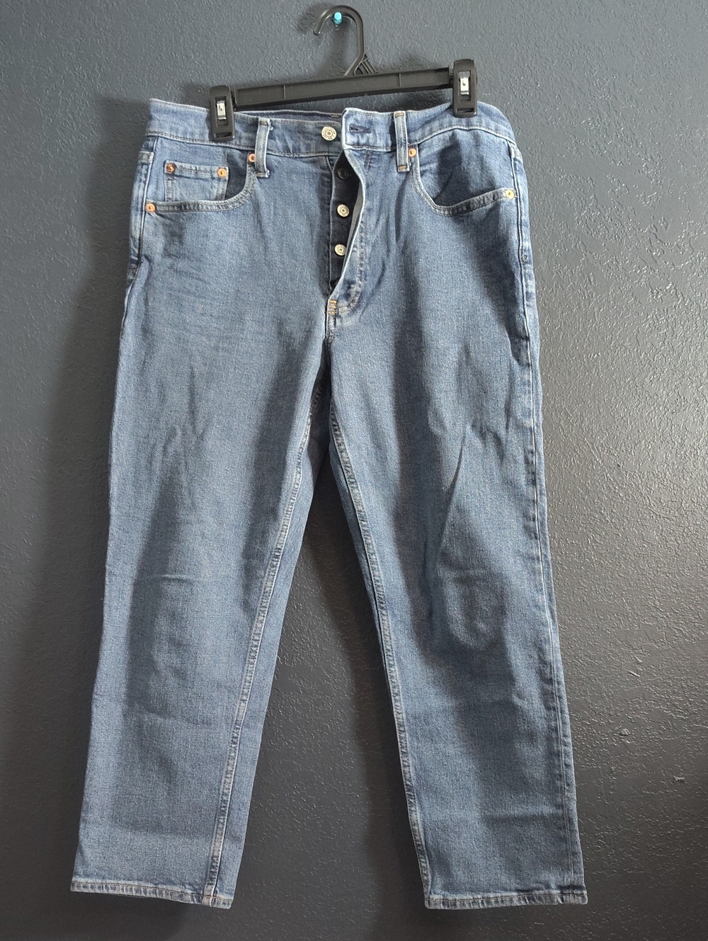 GAP Women's Cheeky Straight High Rise 30/10 S